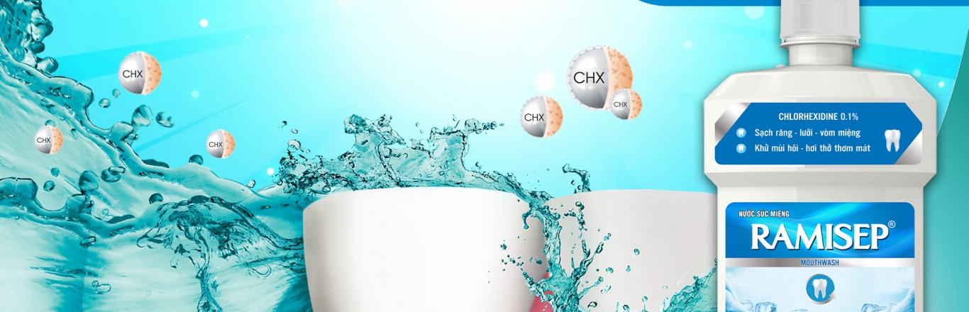 Cách chữa viêm nha chu bằng nước súc miệng Chlorhexidine
