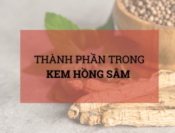 Giải mã thành phần trong Kem Hồng sâm Javie