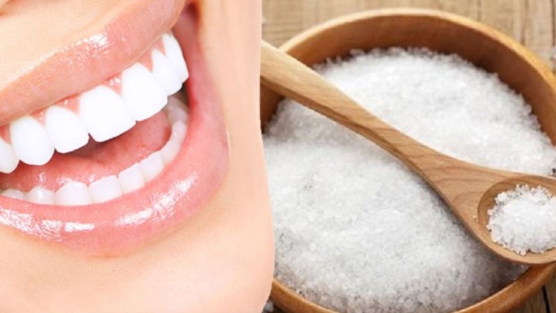 Lợi ích đánh răng bằng muối