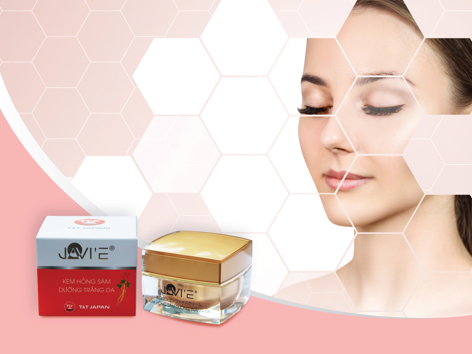 Alpha Arbutin trong Kem Hồng Sâm Javie giúp làm sáng da an toàn, hiệu quả