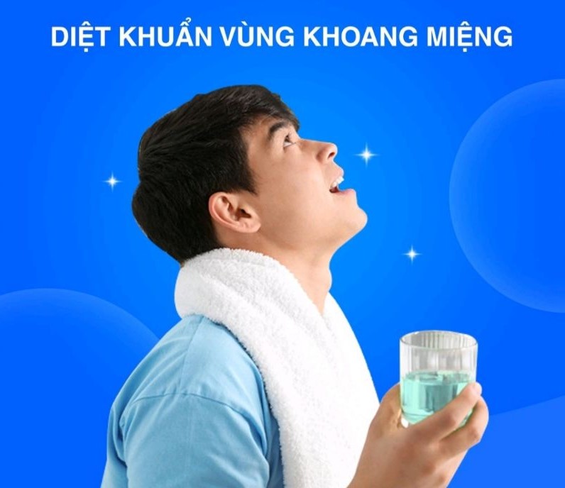 Cách chữa viêm nha chu bằng nước súc miệng Chlorhexidine