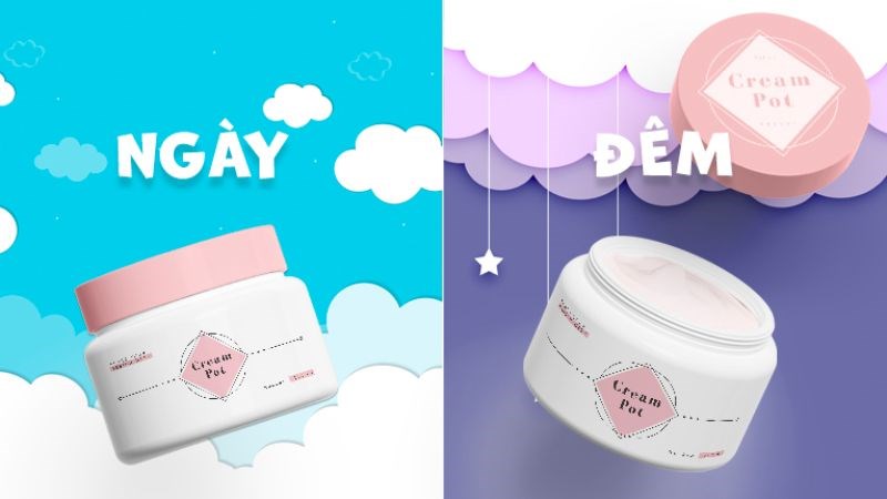 Sự khác nhau giữa kem dưỡng da ban đêm và kem ban ngày